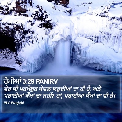 ਰੋਮੀਆਂ 3:29 PANIRV Bible Verse Image