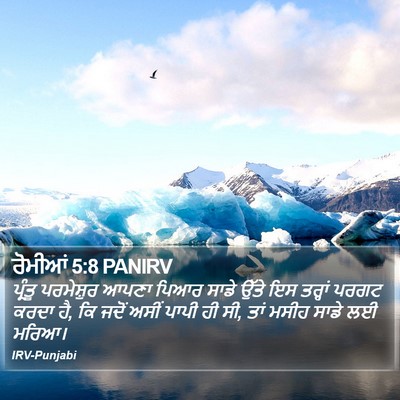 ਰੋਮੀਆਂ 5:8 PANIRV Bible Verse Image
