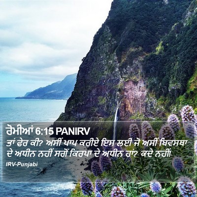 ਰੋਮੀਆਂ 6:15 PANIRV Bible Verse Image