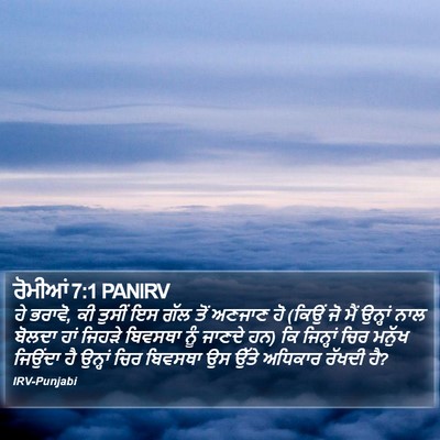 ਰੋਮੀਆਂ 7:1 PANIRV Bible Verse Image
