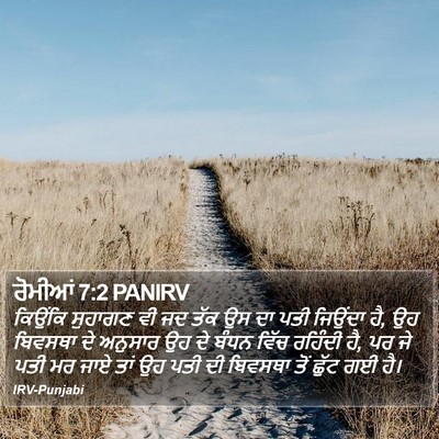 ਰੋਮੀਆਂ 7:2 PANIRV Bible Verse Image