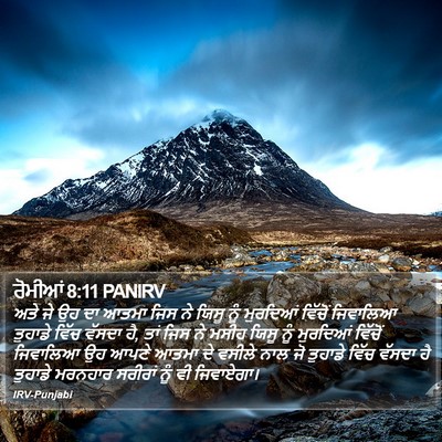 ਰੋਮੀਆਂ 8:11 PANIRV Bible Verse Image
