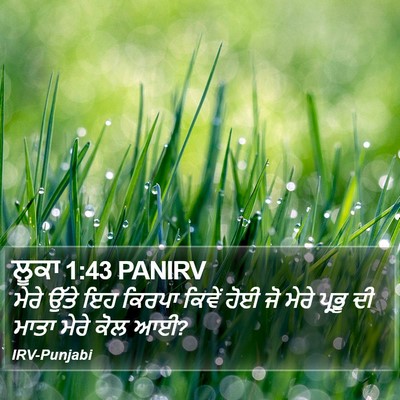 ਲੂਕਾ 1:43 PANIRV Bible Verse Image