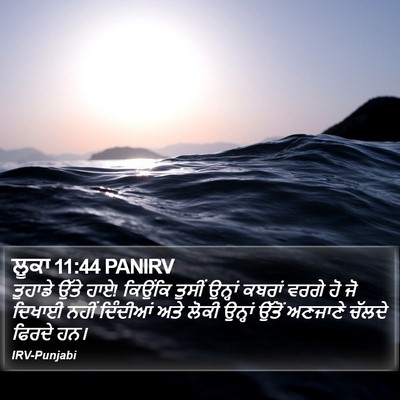 ਲੂਕਾ 11:44 PANIRV Bible Verse Image