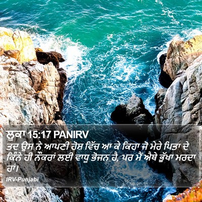 ਲੂਕਾ 15:17 PANIRV Bible Verse Image
