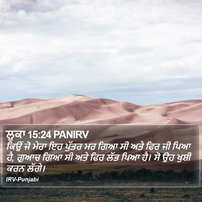 ਲੂਕਾ 15:24 PANIRV Bible Verse Image