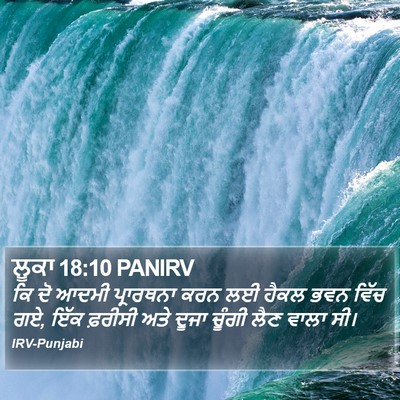 ਲੂਕਾ 18:10 PANIRV Bible Verse Image