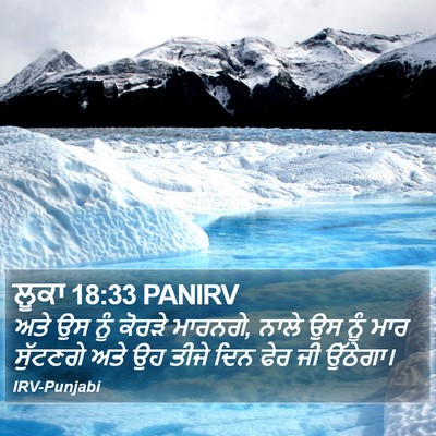 ਲੂਕਾ 18:33 PANIRV Bible Verse Image