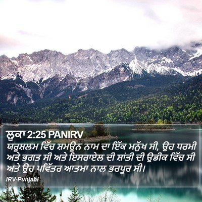 ਲੂਕਾ 2:25 PANIRV Bible Verse Image