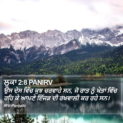 ਲੂਕਾ 2:8 PANIRV Bible Verse Image