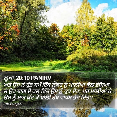 ਲੂਕਾ 20:10 PANIRV Bible Verse Image