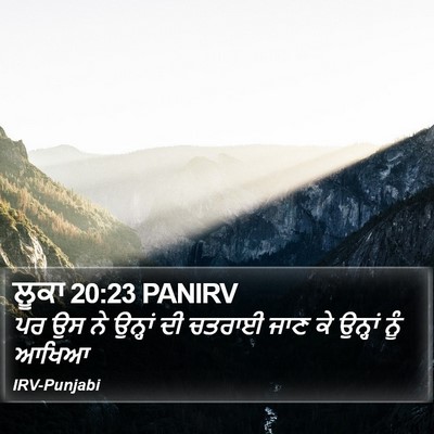 ਲੂਕਾ 20:23 PANIRV Bible Verse Image