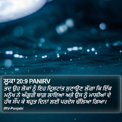 ਲੂਕਾ 20:9 PANIRV Bible Verse Image