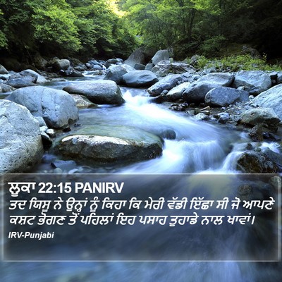 ਲੂਕਾ 22:15 PANIRV Bible Verse Image