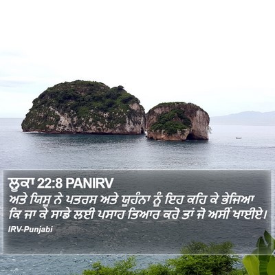 ਲੂਕਾ 22:8 PANIRV Bible Verse Image