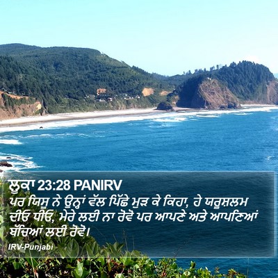 ਲੂਕਾ 23:28 PANIRV Bible Verse Image