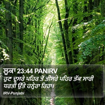 ਲੂਕਾ 23:44 PANIRV Bible Verse Image