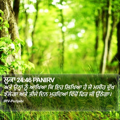 ਲੂਕਾ 24:46 PANIRV Bible Verse Image