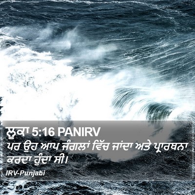 ਲੂਕਾ 5:16 PANIRV Bible Verse Image