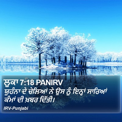 ਲੂਕਾ 7:18 PANIRV Bible Verse Image
