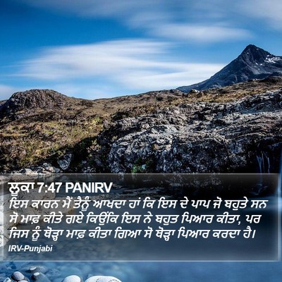ਲੂਕਾ 7:47 PANIRV Bible Verse Image