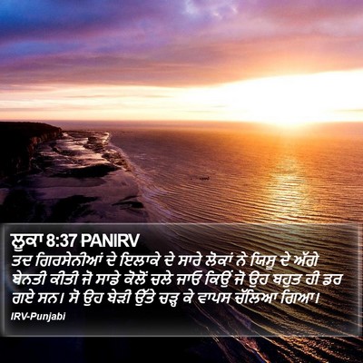 ਲੂਕਾ 8:37 PANIRV Bible Verse Image