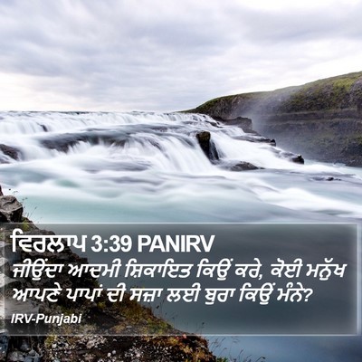 ਵਿਰਲਾਪ 3:39 PANIRV Bible Verse Image