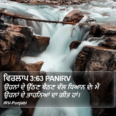 ਵਿਰਲਾਪ 3:63 PANIRV Bible Verse Image