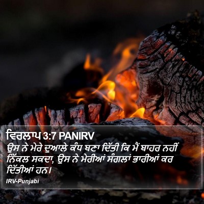 ਵਿਰਲਾਪ 3:7 PANIRV Bible Verse Image