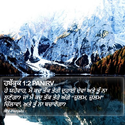ਹਬੱਕੂਕ 1:2 PANIRV Bible Verse Image