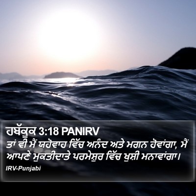 ਹਬੱਕੂਕ 3:18 PANIRV Bible Verse Image