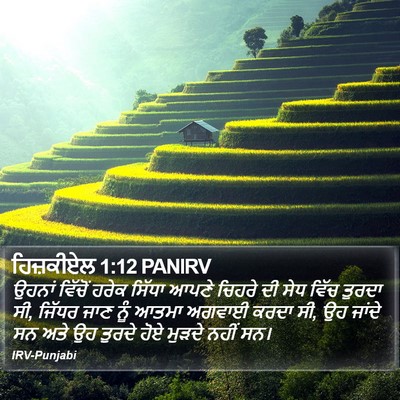 ਹਿਜ਼ਕੀਏਲ 1:12 PANIRV Bible Verse Image