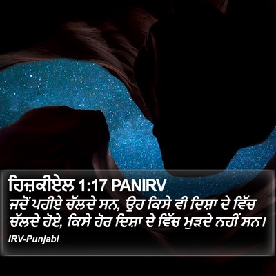 ਹਿਜ਼ਕੀਏਲ 1:17 PANIRV Bible Verse Image