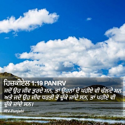 ਹਿਜ਼ਕੀਏਲ 1:19 PANIRV Bible Verse Image