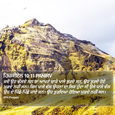 ਹਿਜ਼ਕੀਏਲ 10:11 PANIRV Bible Verse Image