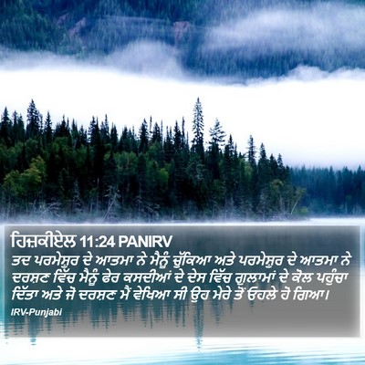 ਹਿਜ਼ਕੀਏਲ 11:24 PANIRV Bible Verse Image