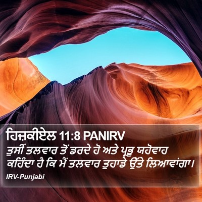 ਹਿਜ਼ਕੀਏਲ 11:8 PANIRV Bible Verse Image