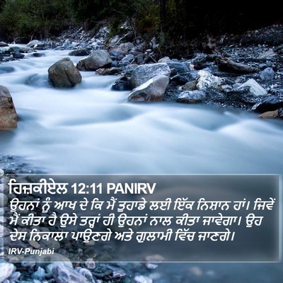 ਹਿਜ਼ਕੀਏਲ 12:11 PANIRV Bible Verse Image