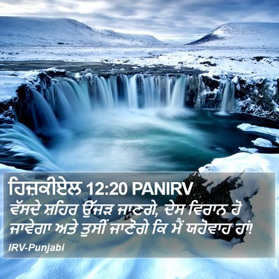 ਹਿਜ਼ਕੀਏਲ 12:20 PANIRV Bible Verse Image