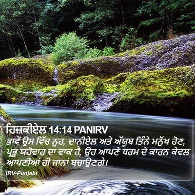 ਹਿਜ਼ਕੀਏਲ 14:14 PANIRV Bible Verse Image