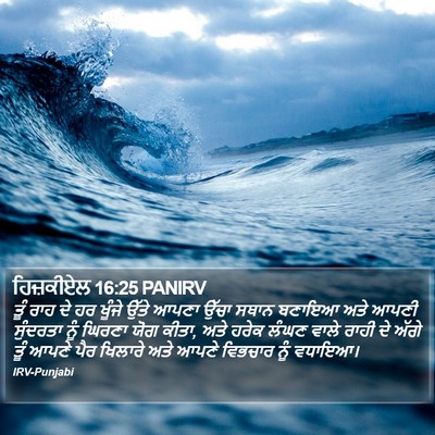 ਹਿਜ਼ਕੀਏਲ 16:25 PANIRV Bible Verse Image