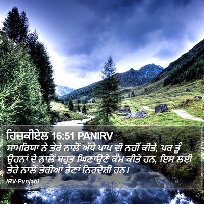 ਹਿਜ਼ਕੀਏਲ 16:51 PANIRV Bible Verse Image