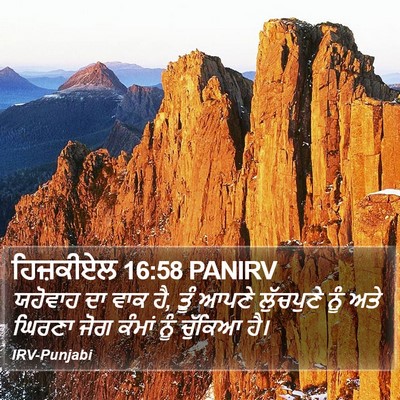 ਹਿਜ਼ਕੀਏਲ 16:58 PANIRV Bible Verse Image