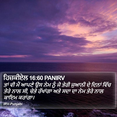 ਹਿਜ਼ਕੀਏਲ 16:60 PANIRV Bible Verse Image