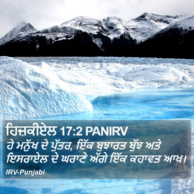 ਹਿਜ਼ਕੀਏਲ 17:2 PANIRV Bible Verse Image