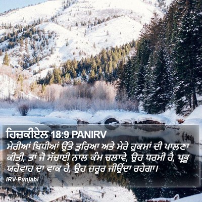 ਹਿਜ਼ਕੀਏਲ 18:9 PANIRV Bible Verse Image