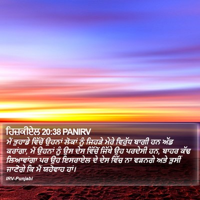 ਹਿਜ਼ਕੀਏਲ 20:38 PANIRV Bible Verse Image
