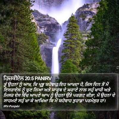 ਹਿਜ਼ਕੀਏਲ 20:5 PANIRV Bible Verse Image