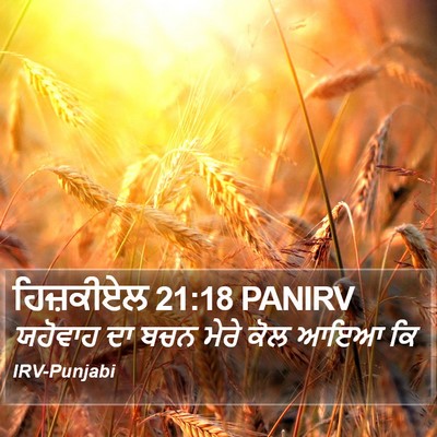 ਹਿਜ਼ਕੀਏਲ 21:18 PANIRV Bible Verse Image