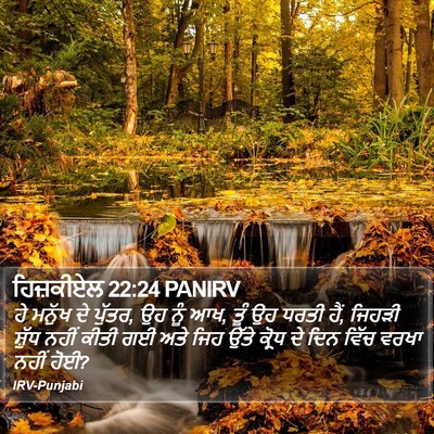 ਹਿਜ਼ਕੀਏਲ 22:24 PANIRV Bible Verse Image